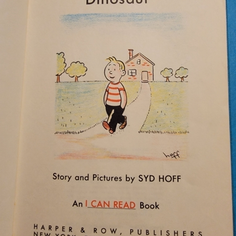 Two children books. Sammy the seal and Danny and the dinosaur by Sydney Hoff - Picture 7 of 12